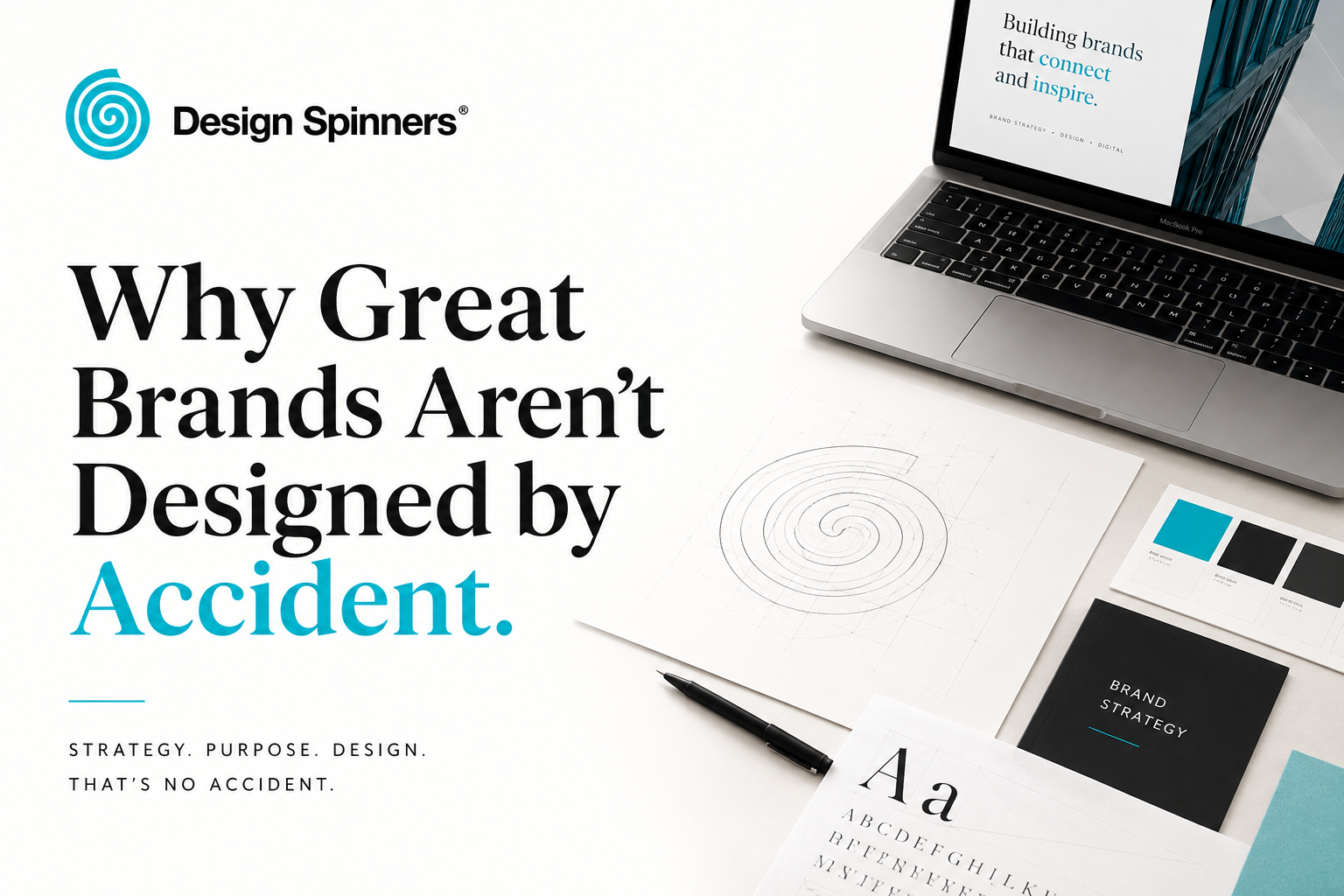 Intentional branding and website design by Design Spinners showing how strategic design builds customer trust and business growth.